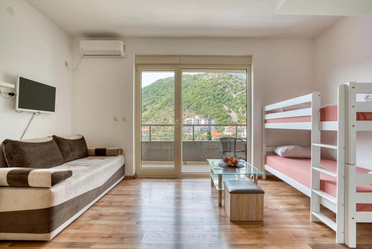 Apartmani Cukic Rafailovici Budua Esterno foto